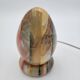 Lampe "oeuf" en onyx