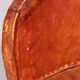Folk art equipale ostrich chair leather mexico 1970s
