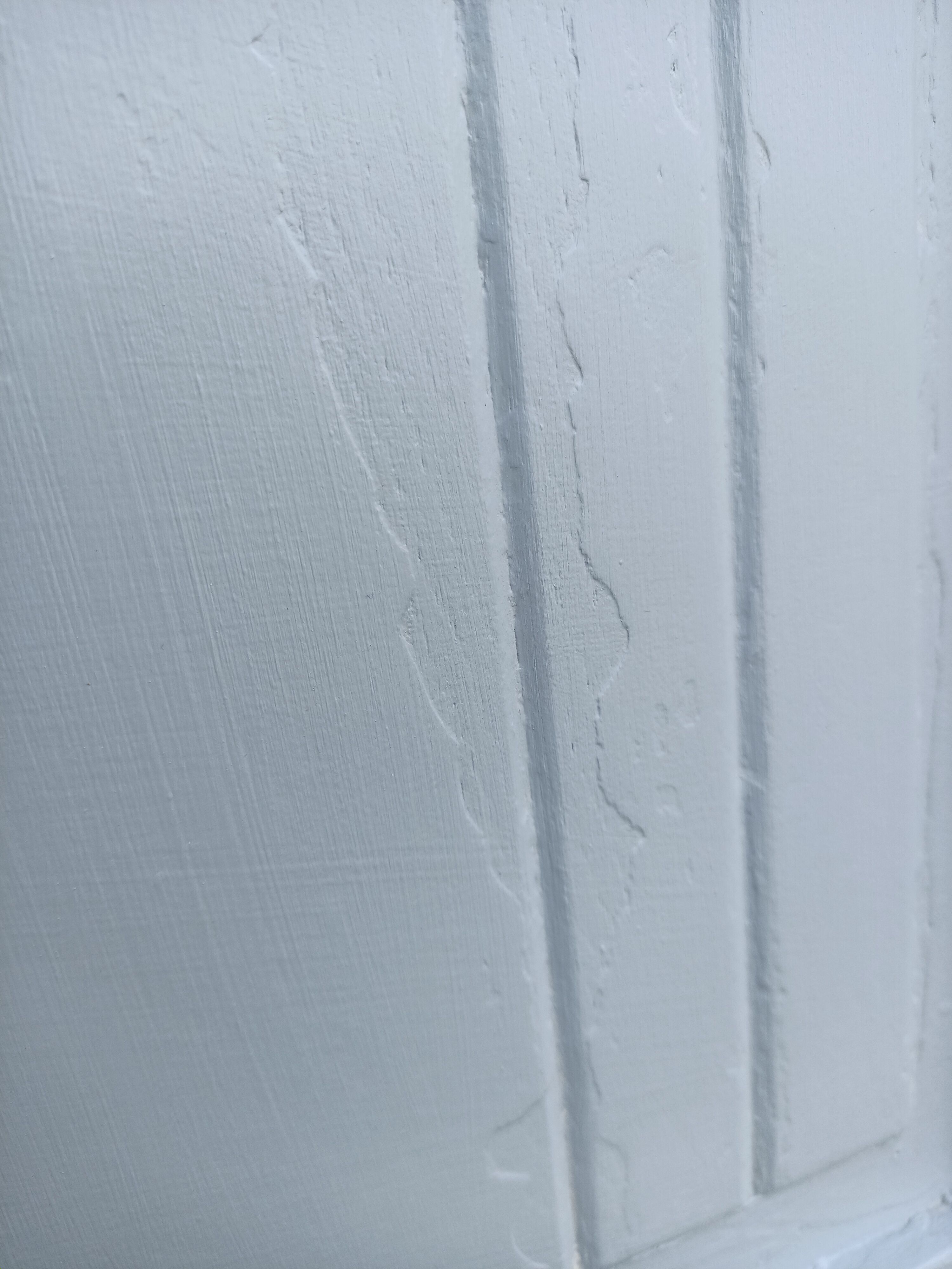 Painted art deco bedhead