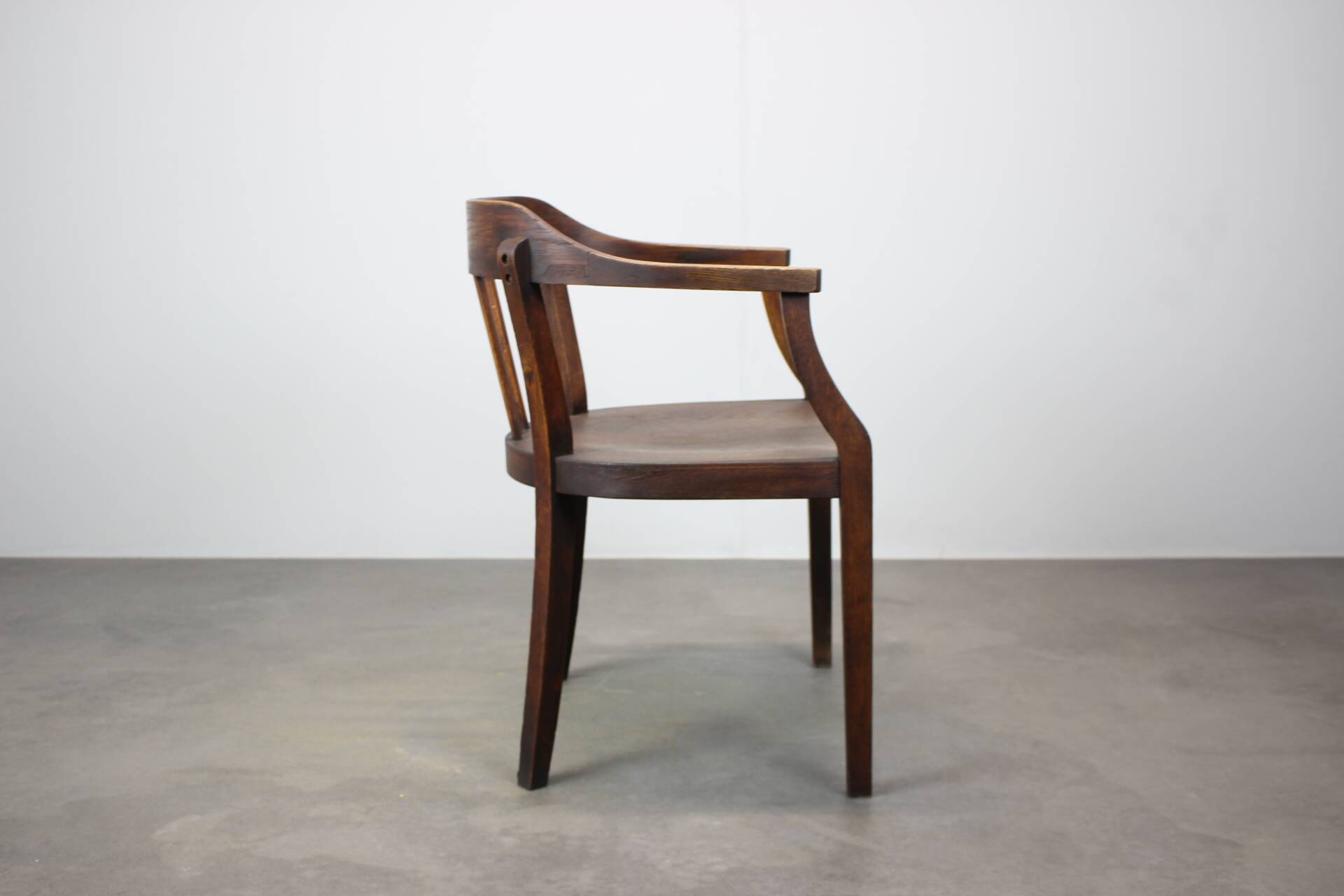 Chaise des années 1930 par Arbor Trade Mark-Prague. Tchécoslovaquie