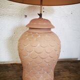 Terracotta lamp "CHAUMETTE Paris"