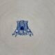 6 old flat plates in Gien earthenware