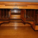 American light oak desk