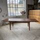 Table de ferme XIXème chêne 270cm avec allonges