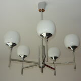Sciolari chandelier 5 lights 70s