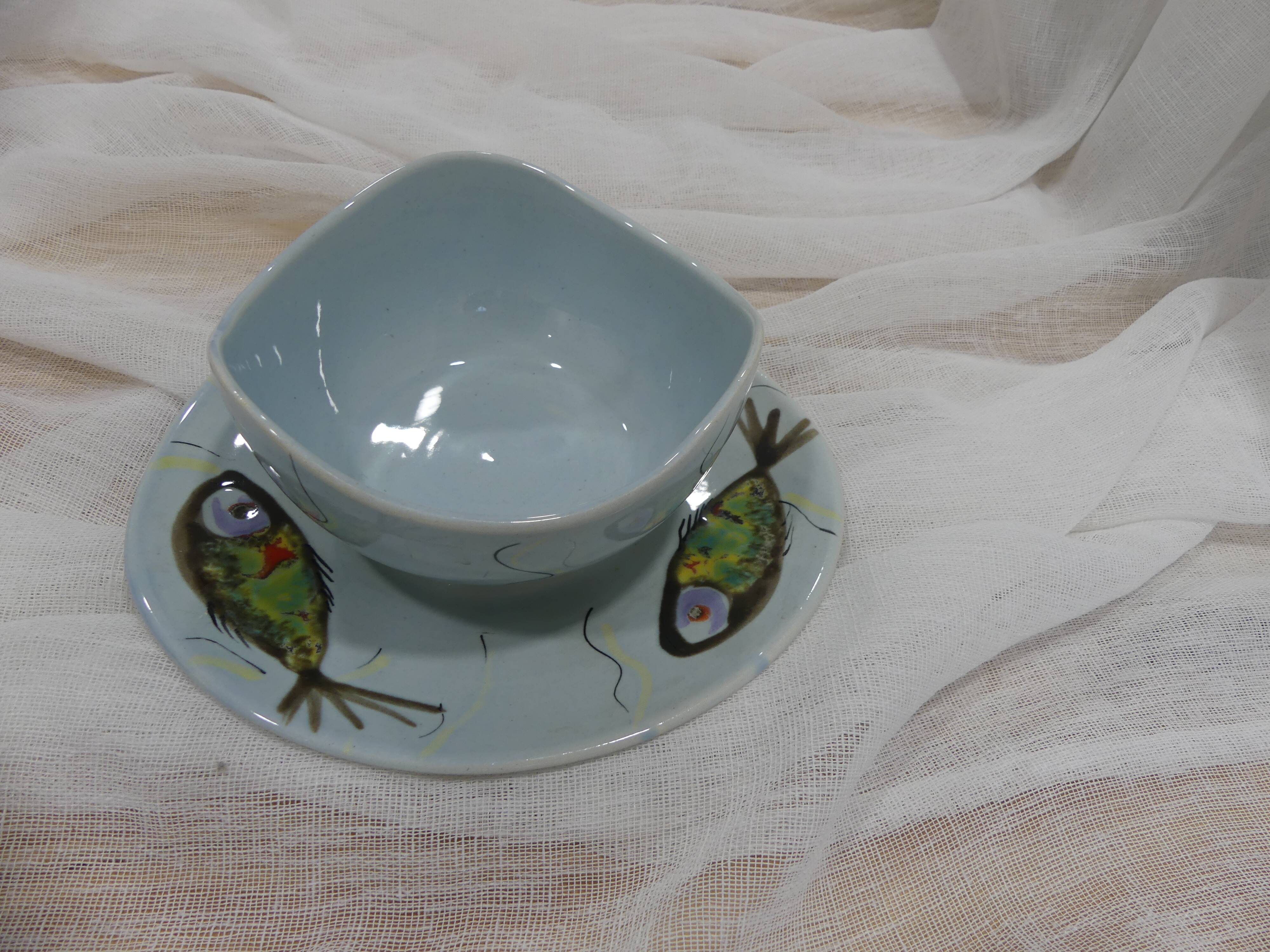 Ceramic sauce dish