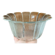 Saladier en verre vintage