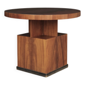 Table basse ou table d'appoint Art Déco géométrique, années 1930