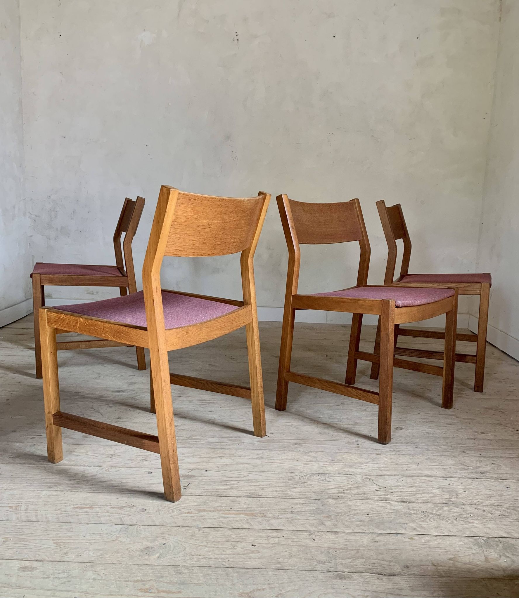 Chaises vintage danoise de Borge Mogenson