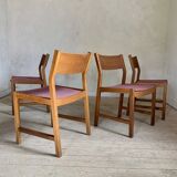 Danish vintage chairs by Borge Mogenson