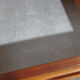 Bureau vintage des années 50 pied traineau teck