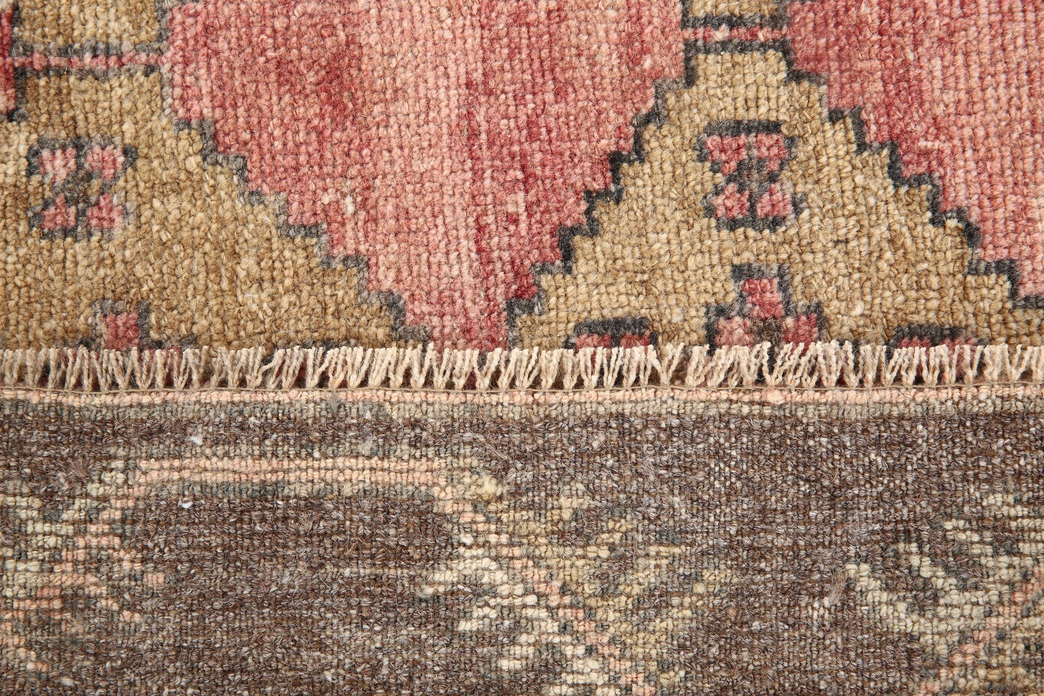 3x12 Vintage Turkish Runner Rug, 85x374Cm