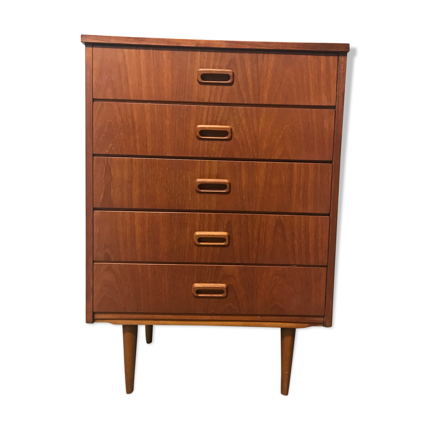 Commode scandinave en teck