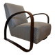 Fully restored Vintage Armchair by Jindrich Halabala model H-70 from Czechoslovakia 1950’s