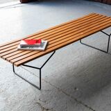 Slatted bench '400' by Harry Bertoia