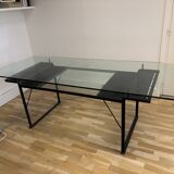 Glass desk