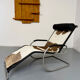 Fauteuil Lounge design Tecta par Mies Van Der Rohe réglable vintage