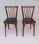 Pair of Baumann bistro chairs no. 12
