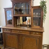 Mahogany china cabinet
