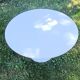 Table basse Tulip authentique Eero Saarinen – Stratifié blanc