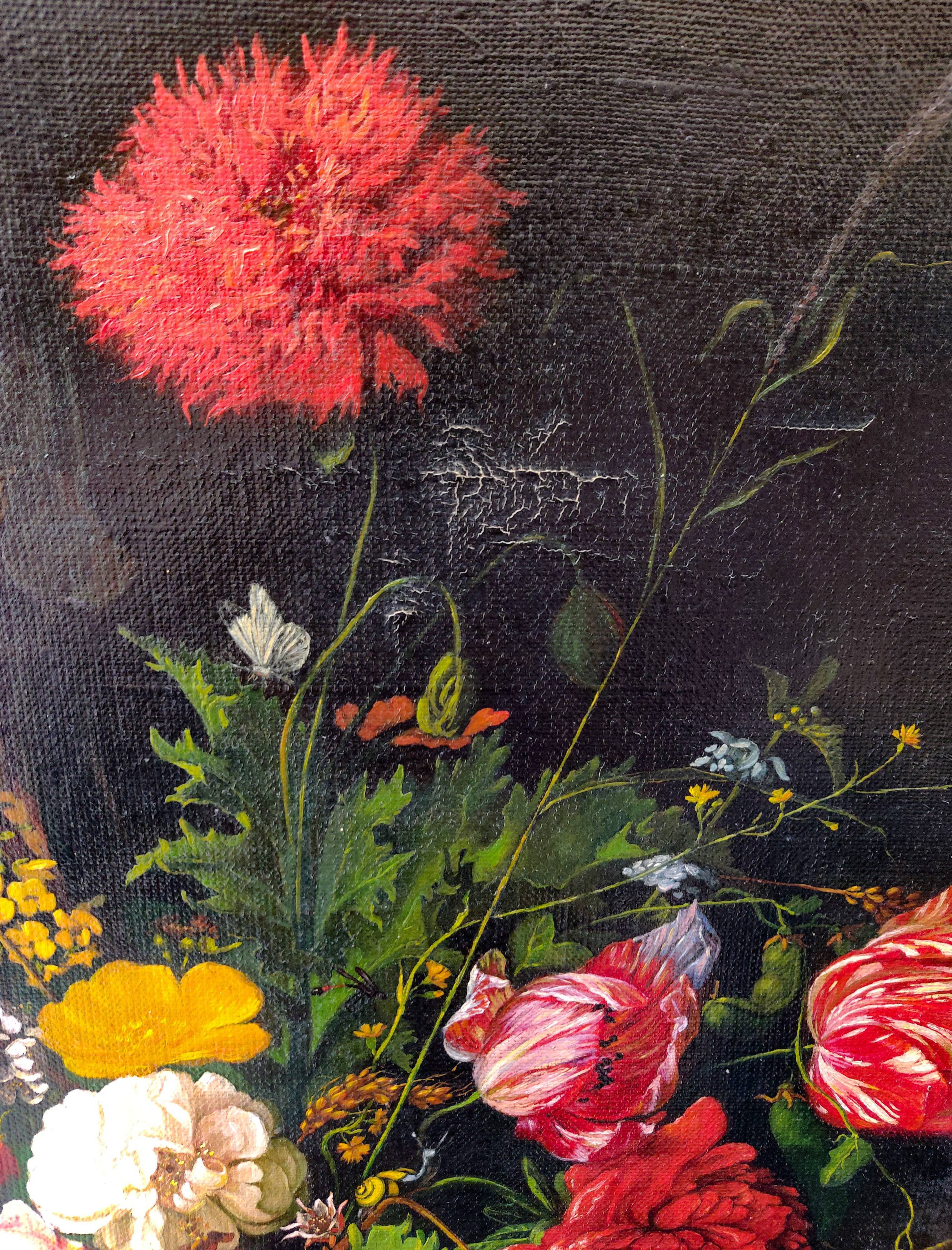 Painting Russian Dead Nature Oil by Azyma 98