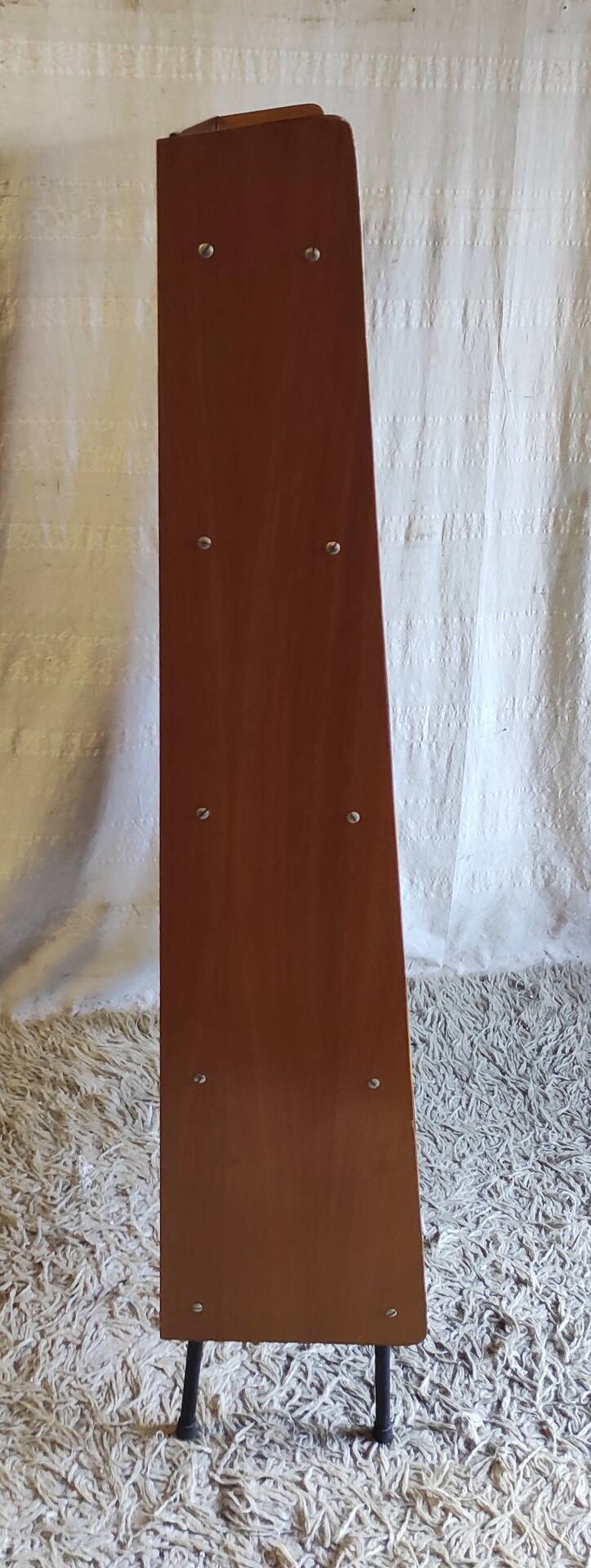 Modernist wooden library attributed to Pierre Guariche - 50s/60s