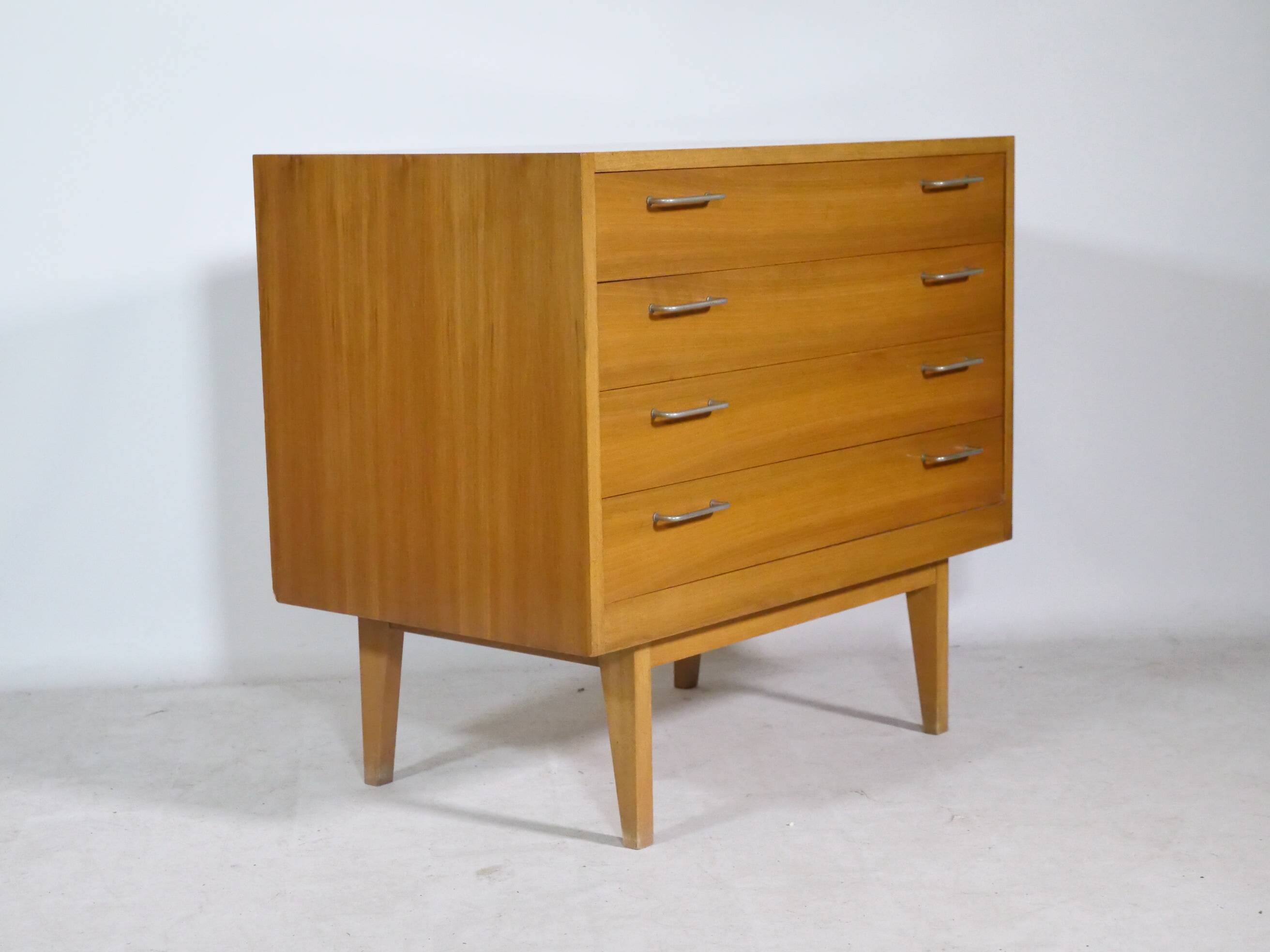 Teak Scandinavian chest of drawers, 1960s