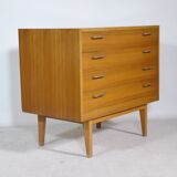 Teak Scandinavian chest of drawers, 1960s
