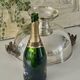 Champagne bucket Silver Plated with Grape Handles, Cl