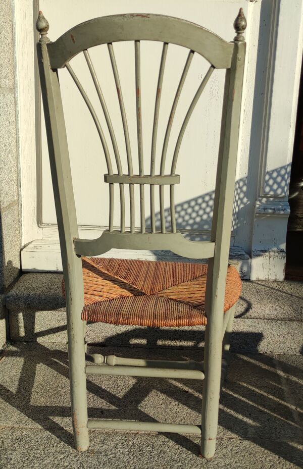 Ancienne chaise à langer Louis XVI