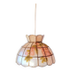 Suspension nacre et laiton 60s