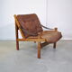 Safari armchair by Torbjörn Afdal for Bruksbo Norwegen 1960.