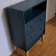 Commode niche Rød Sødgren bleu ganne