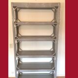 Bamboo shelf. Vintage 80s