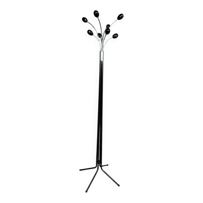 Porte-manteaux en métal laqué, design italien – 1960