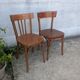 Paire de chaises bistrot