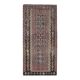 Vintage Turkish kilim, handwoven, 143x311 cm.