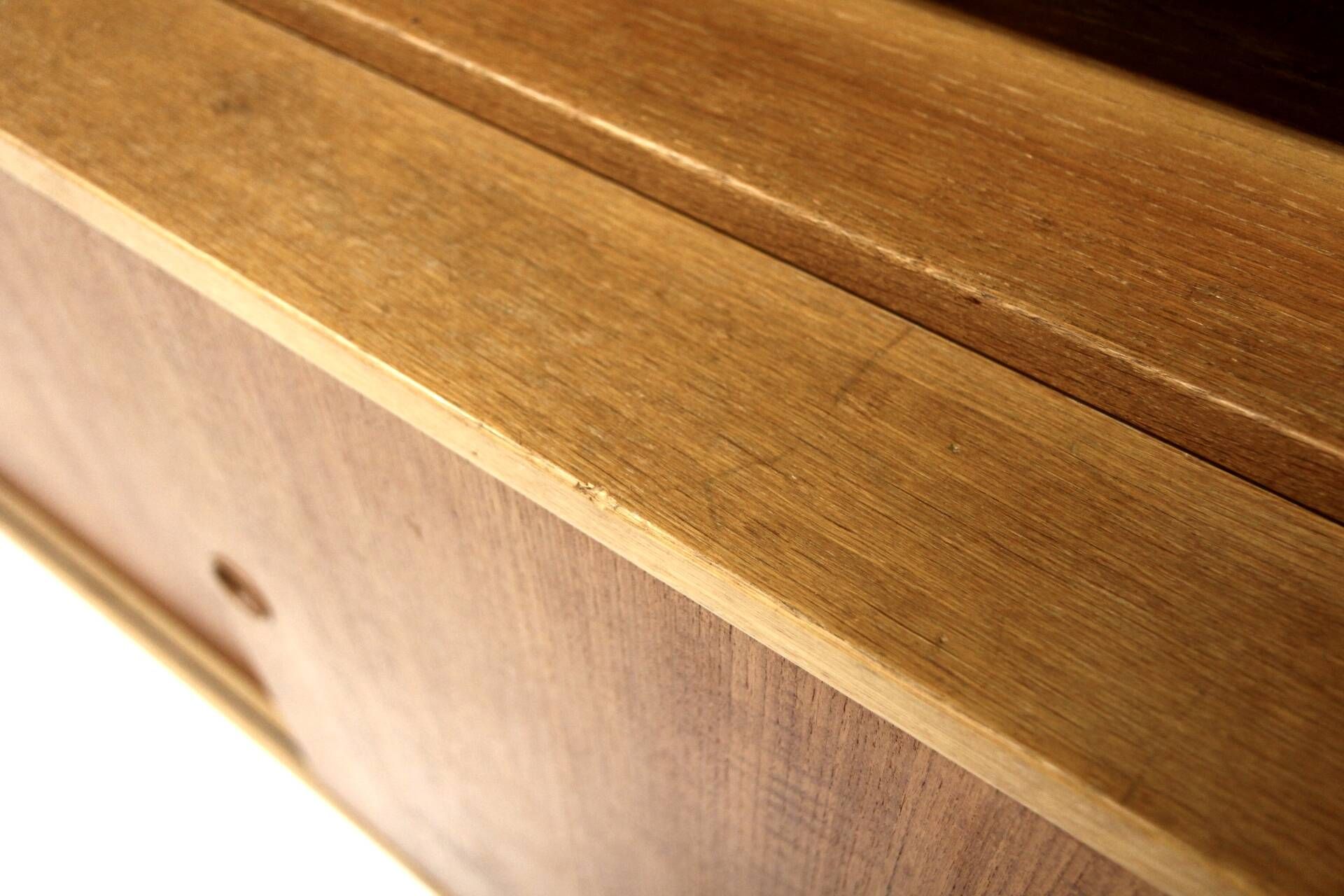 Scandinavian "Öresund" oak bookcase, Børge Mogensen, Sweden, 1960