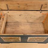 Painted Pine Chest, Eastern Europe – Late 19th Century