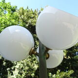 Lampadaire art déco fer forgé à flèches