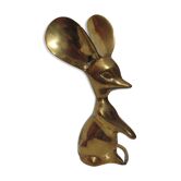 Bilby en laiton doré circa 1970