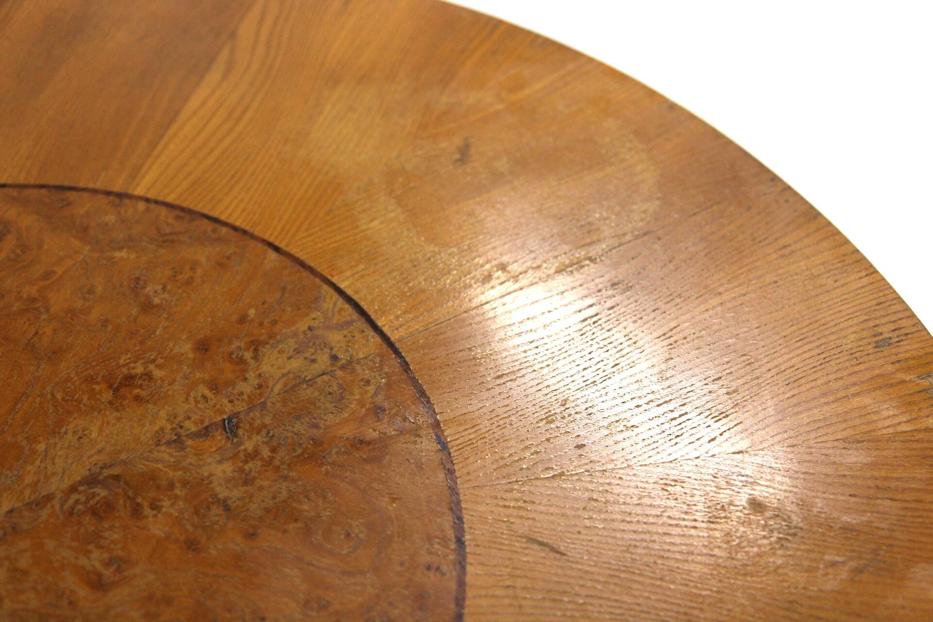 Elm coffee table, Swedish Modern, Sweden, 1940