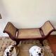 Anglo-Indian wicker bench