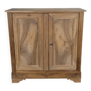 Armoire bassette claire - noyer