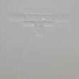 8 white ceramic plates