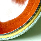 Royal Copenhagen  Porcelain crackle ware designed by Thorkild Olsen