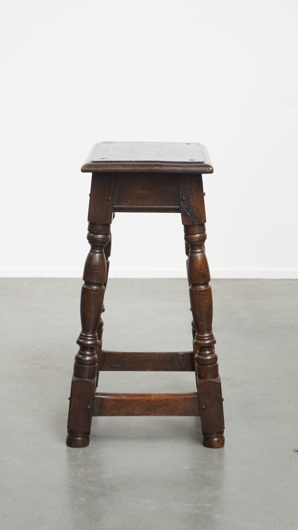 Tabouret / Tabouret articulé / Table d'appoint anglais antique du XVIIIe siècle