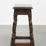 Antique English Stool / Joint Stool / Side Table from the 18th Century