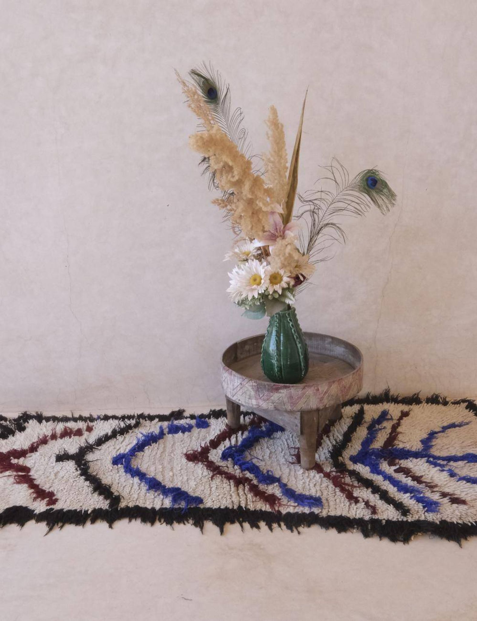 Vintage Berber Rug - 156 x 75 cm