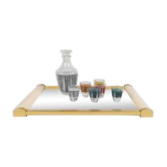 Geometric liqueur service from the 1960s.